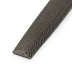 pila de precizie pt. metale - profil semirotund - dantura incrucisata - medium