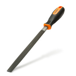 pila de precizie pt. metale - profil semirotund - dantura incrucisata - medium