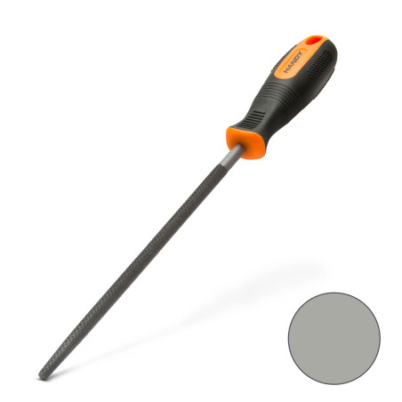 pila de precizie pt. metale - profil rotund - dantura simpla, medium