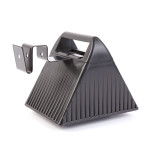 lumina solara pentru jgheab - 6 led-uri smd alb rece - negru