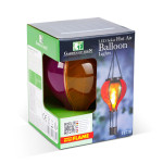 lampa solara suspendabila - balon cu aer cald - efect de flacara - 12 led galbene - 11 x 11 x 37 cm lampa solara suspendabila - balon cu aer cald - efect de flacara - 12 led galbene - 11 x 11 x 37 cm