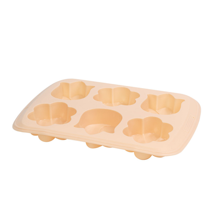 forma de copt din silicon - floare - 27,5 x 18,3 x 3 cm