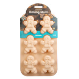 forma de copt din silicon - turta dulce - 17,9 x 29,5 x 2,7 cm
