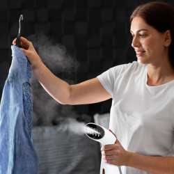 calcator portabil pentru haine cu abur  - 1000 w, 145 ml - 2 nivele