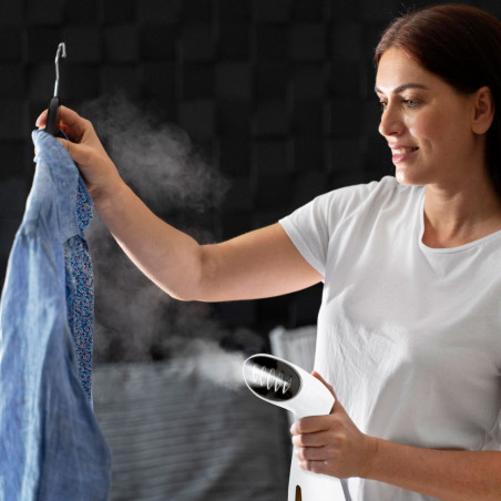 calcator portabil pentru haine cu abur  - 1000 w, 145 ml - 2 nivele