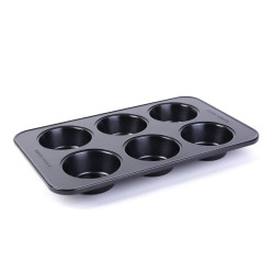 tava pentru 6 briose baker's secret enhance collection - 29,4 x 18,1 x 3,3 cm