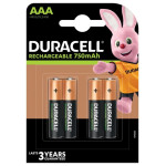 acumulator nimh duracell r3 (aaa) 750mah 4 buc/blister