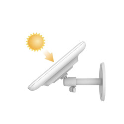 pachet camera de supraveghere ip wifi imou cell go + panou solar 3w kit/ipc-b32p/fsp12, 3mp, pir, microfon, alb