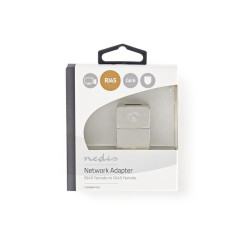 adaptor de retea cat 6 rj45 (8p8c) mama - rj45 (8p8c) mama, nedis