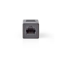 adaptor retea cat6 rj45(8p8c) mama - rj45(8p8c) mama negru nedis