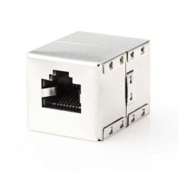 adaptor retea cat 6 rj45 mama - rj45 mama, metal, nedis
