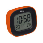ceas desteptator cu lcd sld 3875, termometru, portocaliu, trevi ceas desteptator cu lcd sld 3875, termometru, portocaliu, trevi