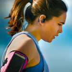 casti bluetooth in-ear ngs artica jogger, redare pana la 10 ore, ip67 negru