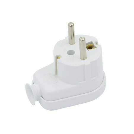 stecher shuko iesire laterala alb, martor led wt-16u/s plastrol