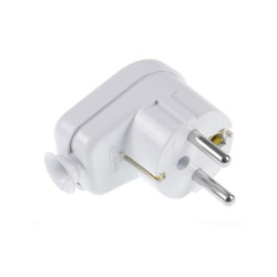 stecher shuko iesire laterala alb, martor led wt-16u/s plastrol