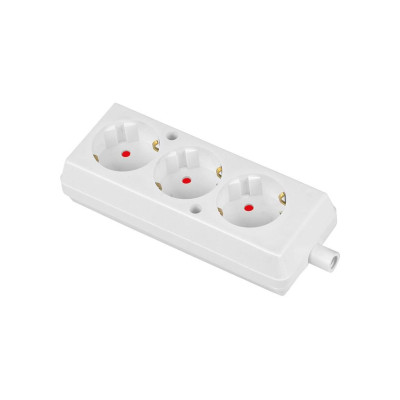 multipriza 3 prize, alb gn-370s plastrol