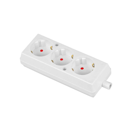 multipriza 3 prize, alb gn-370s plastrol