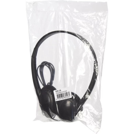 casti headset sandberg 825-26 bulk (min 100), 3.5mm, negru