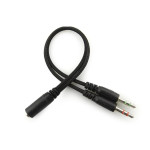 casti headset sandberg 825-30 bulk, jack 3.5mm, microfon, negru