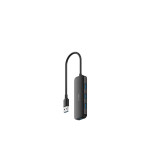 hub usb 3.0 cudy uh40a, 4x usb3.0, negru