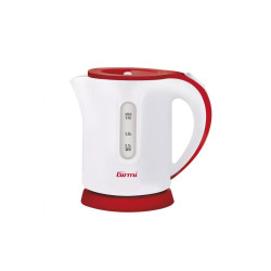 fierbator de apa girmi bl10, 0.8l, alb/rosu