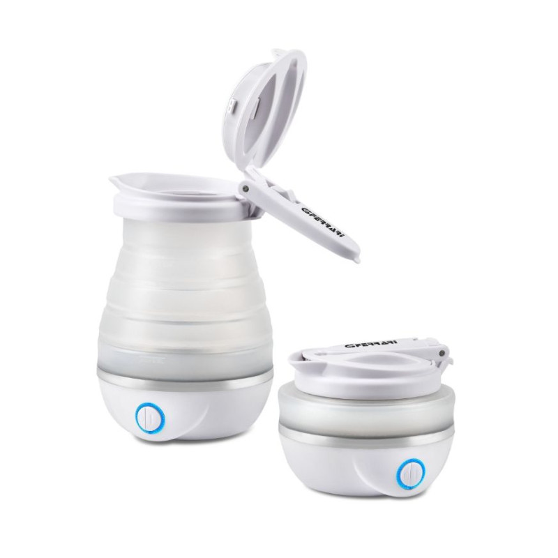 fierbator de apa pliabil 0.8l, 820w, recipient din silicon, alb, compa g3ferrari fierbator de apa pliabil 0.8l, 820w, recipient din silicon, alb, compa g3ferrari