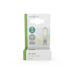bec led g9 nedis, 2w, 200 lm, lumina calda