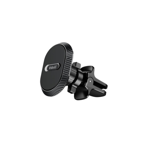 suport auto magnetic pentru telefon cu prindere la ventilatie well