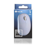mouse wireless usb 1000dpi, silent click, albastru, ngs