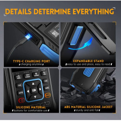 osciloscop digital portabil cu multimetru, 2 canale, 50ms/s, 10mhz, fnirsi 2c23t