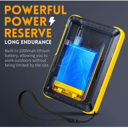 osciloscop digital portabil, 1 canal, 2.5ms/s, 200khz, fnirsi dso152/o, pachet optional, sonde, adaptor bnc, cleme crocodil