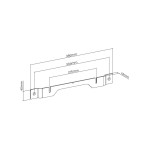 suport soundbar de perete sonos ray, max 2 kg, nedis suport soundbar de perete sonos ray, max 2 kg, nedis