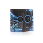 sistem de boxe 2.0 gaming, 3.5mm, 20w, ngs
