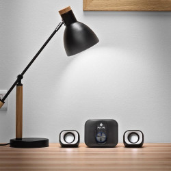 boxe multimedia 2.1, 20w, usb, comet ngs