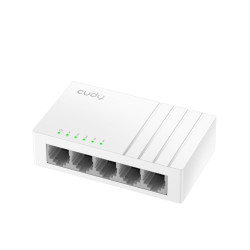 switch desktop 5 porturi gigabit, alb, cudy gs105u