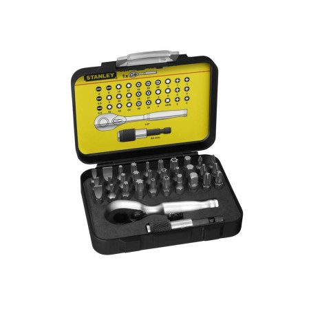 set de 32 varfuri 1/4" de insurubat 1-13-904 stanley