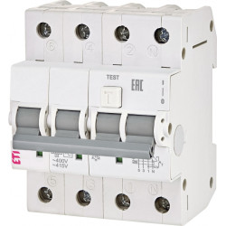diferential rcbo kzs-4m 3p+n a c25/0.1 002174426