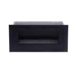 spot incastrat treapta led 3w 3000k ip54, negru, erste