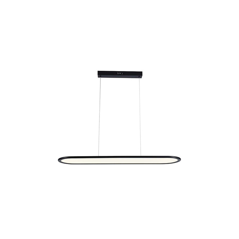 candelabru led 24w 80x100cm 3000k - negru