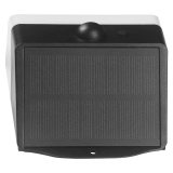 lampa exterioara 2w 4000k incarcare solara - alb/negru