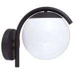 lampa perete cu soclu e27 ip44 - negru mat lampa perete cu soclu e27 ip44 - negru mat