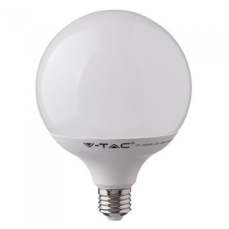 bec led g120 e27 18w 6400k alb rece, cip samsung