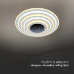 corp iluminat decorativ dimabil 125w 3000k + 6000k - alb