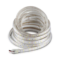 banda led smd3528 60led/m 4.2w/m 3000k ip65 5m