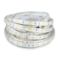 banda led smd5050 30led/m 6000k ip65 5m