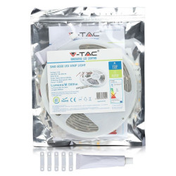 banda led smd5050 30led/m 6000k ip65 5m
