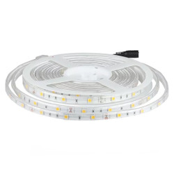 banda led smd5050 30led/m 3000k ip65 5m