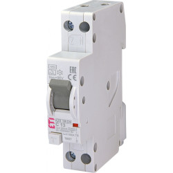 diferential rcbo kzs-1m-dn 1p+n a c13/0.03 6ka 002175153