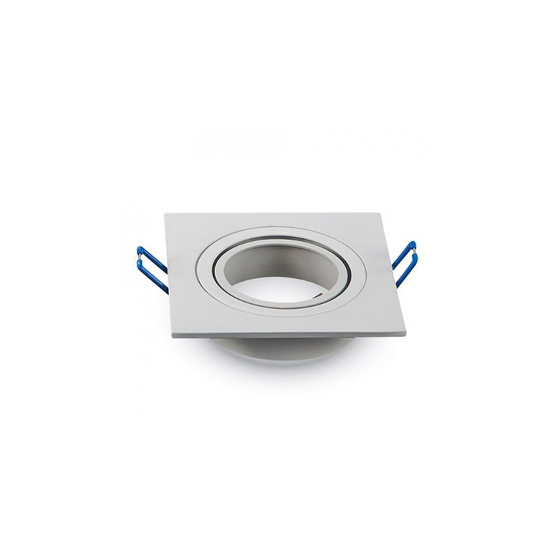 corp spot gu10 patrat aluminiu