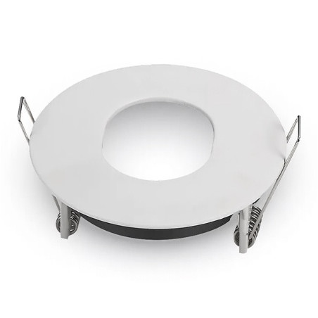 corp spot rotund gu10 alb mat